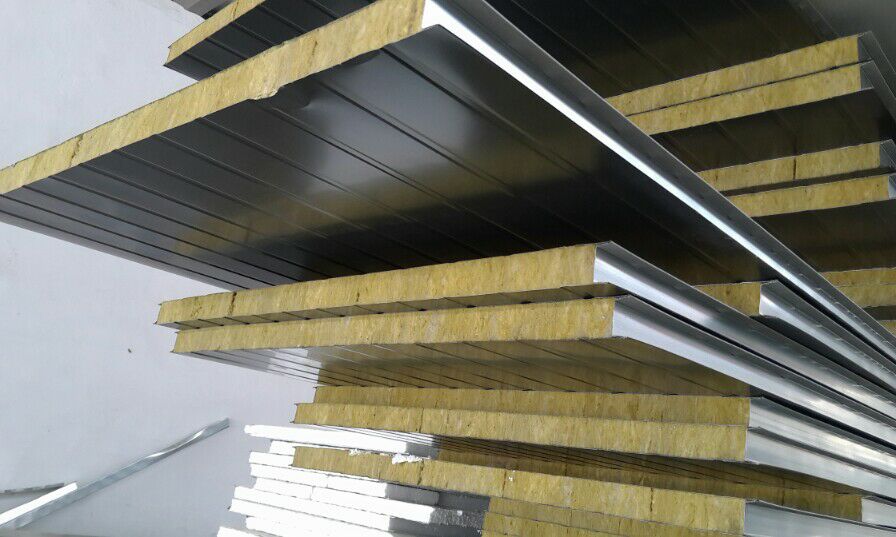 115型彩鋼岩棉平板